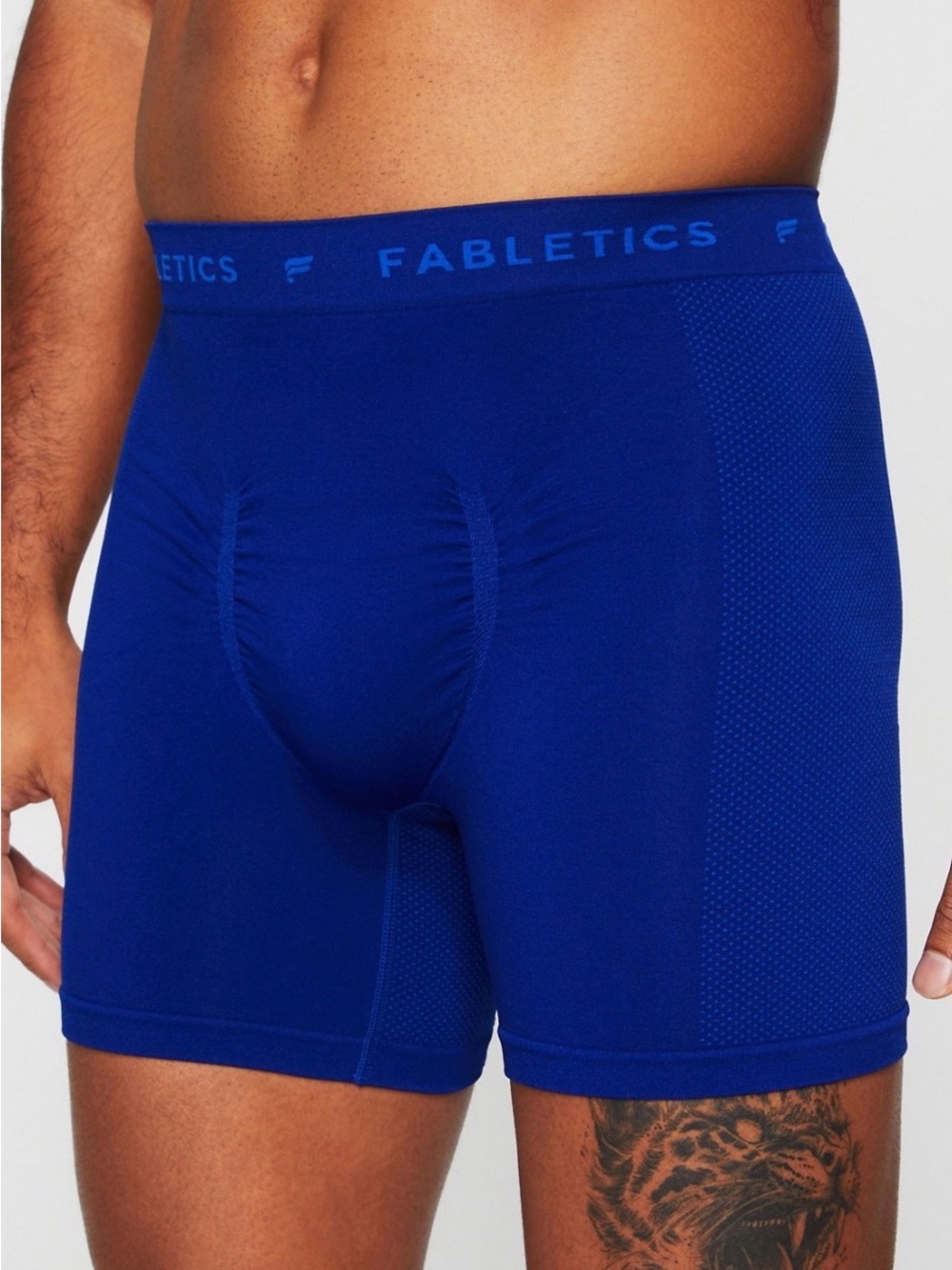 ⭐️ Fabletics Men's Seamless Boxer Briefs — Royal Blue